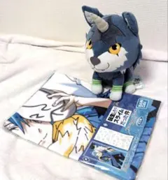 転スラ　タオルケット　ランガぬいぐるみ　セット