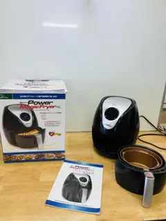 極美品 パワーマジックフライヤーXL 取扱説明書＆レシピ付き 箱有り
