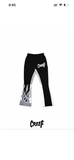 Creef フレアパンツ XS drip - メルカリ