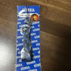 GEORGIA レザー携帯ストラップ チェック柄