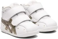 ASICS SUKU2(スクスク) ホワイト/シャンパンゴールド223 12.5