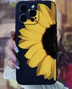 iphone14スマホケース　ひまわり