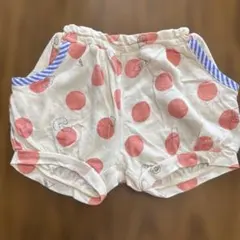 ハーフパンツ　かぼちゃパンツ　短パン　80cm