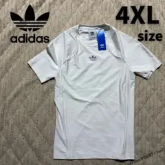 アディダスオリジナルス 半袖 Tシャツ 白系 ホワイト スポーツ 4XL 5Lのサムネイル