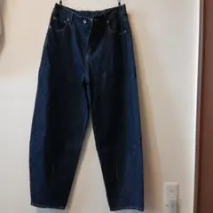 コクーンデニムパンツ しまむら