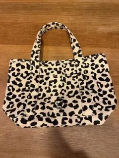 LOWRYS FARM レオパード柄トートバッグ