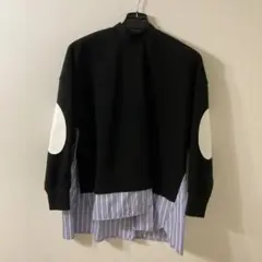 någontstans 重ね着風スウェット Mのサムネイル