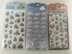 サンリオ　ぷくっとシール　シナモロール　ハンギョドン　サンリオキャラクターズ