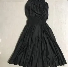 フラダンス用トップス＆パウスカート　手作り品　黒