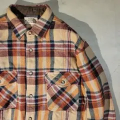 80s the north face vintage shirt 茶タグ