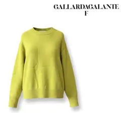 GALLARDAGALANTEウール100%ニットイエロー Fガリャルダガランテのサムネイル
