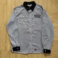 BEN DAVIS サンフランシスコ刺繍 長袖シャツ Lサイズ