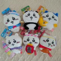 ちいかわ　ご当地限定ぬいぐるみキーチェーン6点セット