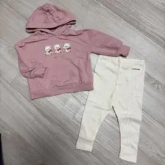 ピューピルハウス　くまさんパーカー　90cm