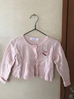 familiar カーディガン　ベビーピンク80cm
