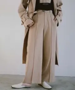 テーパードパンツ　ワイドパンツ　ニコアンド　vis KBF ローリーズファーム