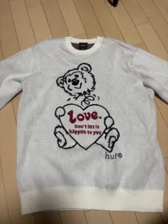 huf クマデザイン ニットセーターのサムネイル