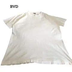 古着　bvd　半袖Ｔシャツ　無地　シングルステッチ　アメリカ製　80s　90s
