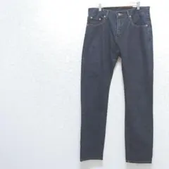 1120 ジーンズ　ネイビー　Gパン　デニム　メンズ　ノーブランド　カジュアル