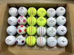 ⛳️⛳️人気のトリプルライン入り等キャロウェイ ゴルフボール20球おまけ4球