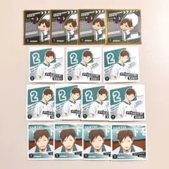 ハイキュー シール烈伝 二口堅治 SP入 シールコレクション スクエアシール
