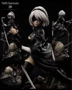 ニーアオートマタ 2B ガレージキット完成品 Bulkamancer 1/10 ニーアオートマタ 2B ガレージキット完成品 Bulkamancer 1/10 - メルカリ