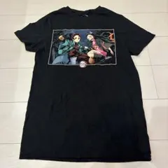 鬼滅の刃 Tシャツ ブラック 竈門炭治郎 竈門禰豆子 アニメ アニプレックス