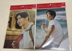 目黒蓮 クリアファイル　午後の紅茶