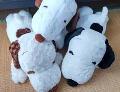 スヌーピー ぬいぐるみ まとめ売り 3体