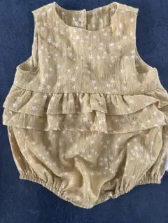 オーバーオール 80サイズ 女の子　男の子　韓国子供服　ベビー服　星柄　くすみ