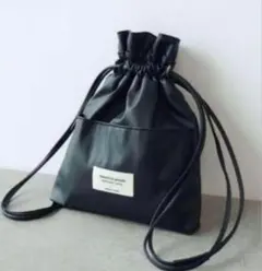 beautifulpeople×STUDIOUS別注レザー巾着ショルダー