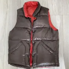 リバーシブル ダウンベスト