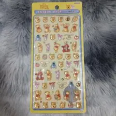 プーさんのボンボンドロップシールです。