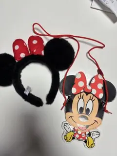 ミッキー パスケース カチューシャ セット ディズニー - メルカリ