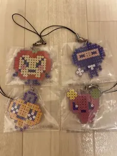 たまごっち　1番くじ　F賞　きらきらラバーチャーム　4点セット