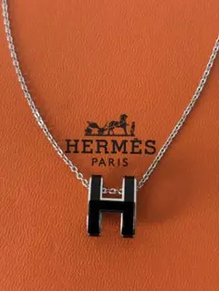 mymtk様専用⭐︎HERMES ポップアップネックレス ホワイト シルバー