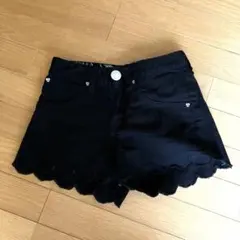 レピピアルマリオ　ブラックハーフパンツ S