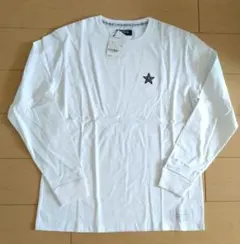 アダムスジャグラー ワンポイントスターロンT(ホワイト/XLarge)