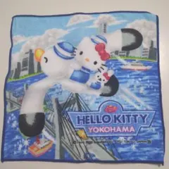 ハローキティ 横浜限定 ミニタオル ハンカチ - メルカリ