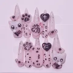 女児 ゴテゴテ 平成 ネイルチップ 地雷 量産 イベント ライブ 推し ギャル