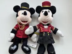 TDS ホテルミラコスタ ミッキーミニー ぬいぐるみバッチのサムネイル