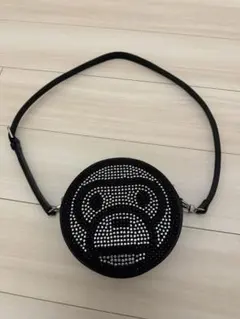 bathing ape クリスタル装飾ショルダーバッグ bathing ape クリスタル装飾ショルダーバッグ - メルカリ