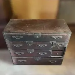 古家具 引箪笥 時代物 和箪笥 5杯抽斗 アンティーク - メルカリ