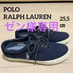 Polo Ralph Lauren ネイビー スニーカー