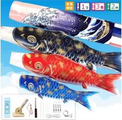 カラフル 鯉のぼりセット 1.5m 多色 - メルカリ