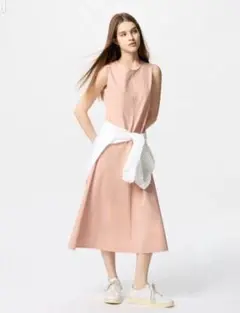 UNIQLO ユニクロ ウルトラストレッチワンピース 12Pink ピンク M