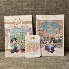 ファンタジースプリングスホテル ポストカードセット　ダッフィーシール