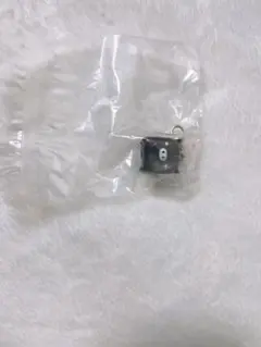 【匿名配送】サンエックス マスコットチャーム モノクロブー 黒 めじるし