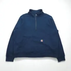 carhartt リラックスフィット ハーフジップ スウェット 2XL