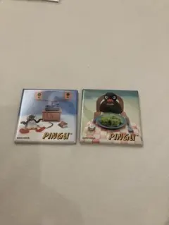 pingu PG缶マグネット 2種 ピングー